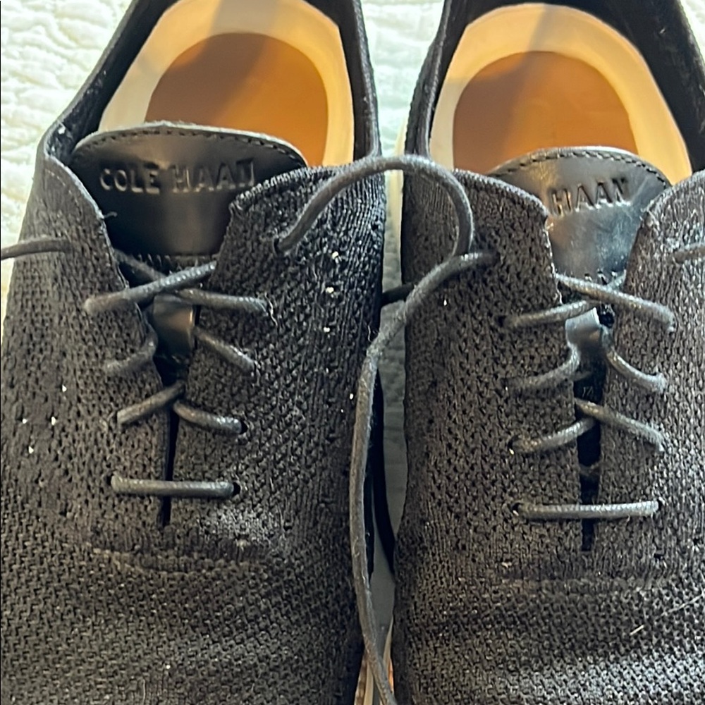 Cole Haan Men's ØriginalGrand Black Oxford Shoes, Size 10 - Picture 9 of 9